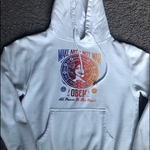 Obey White Hoodie!